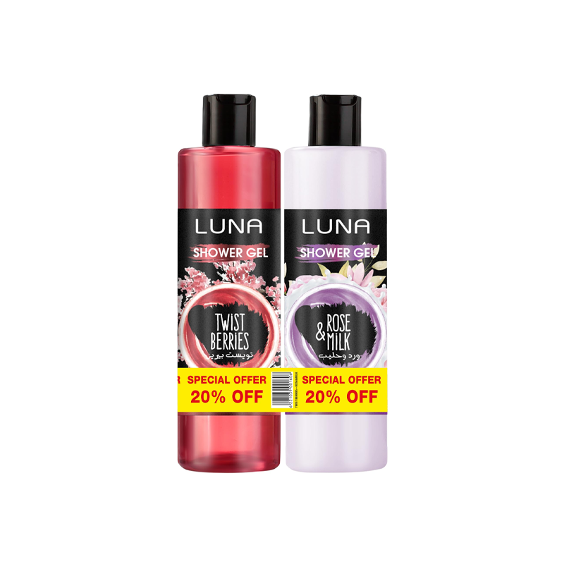 Luna Shower Gel 500ml 2pcs 20% off