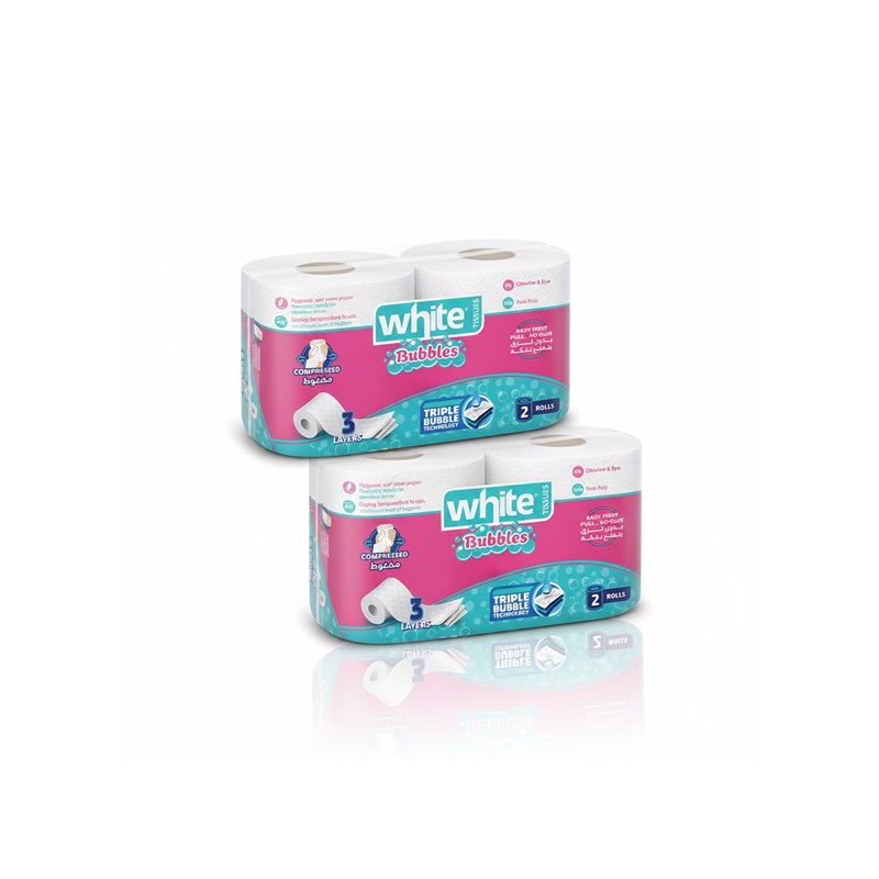 وايت مناديل تواليت بابلز 2x20
