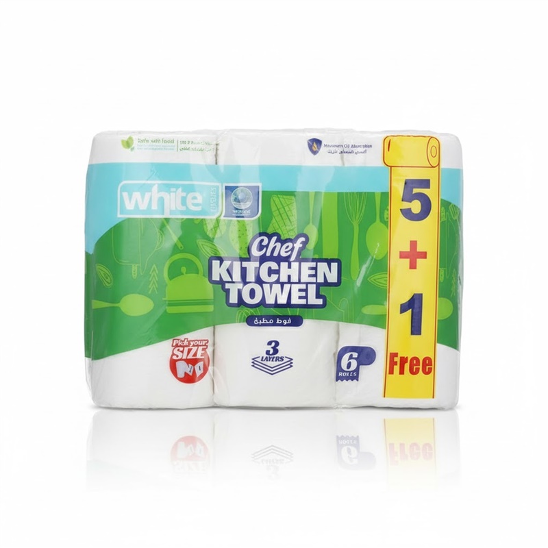 وايت مناديل مطبخ شيف 4*6