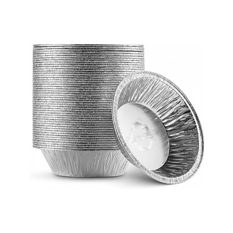 طبق فويل مدور 10 قطع