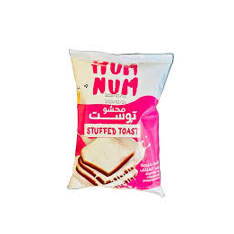 توست محشو كريمة الحليب المكثف