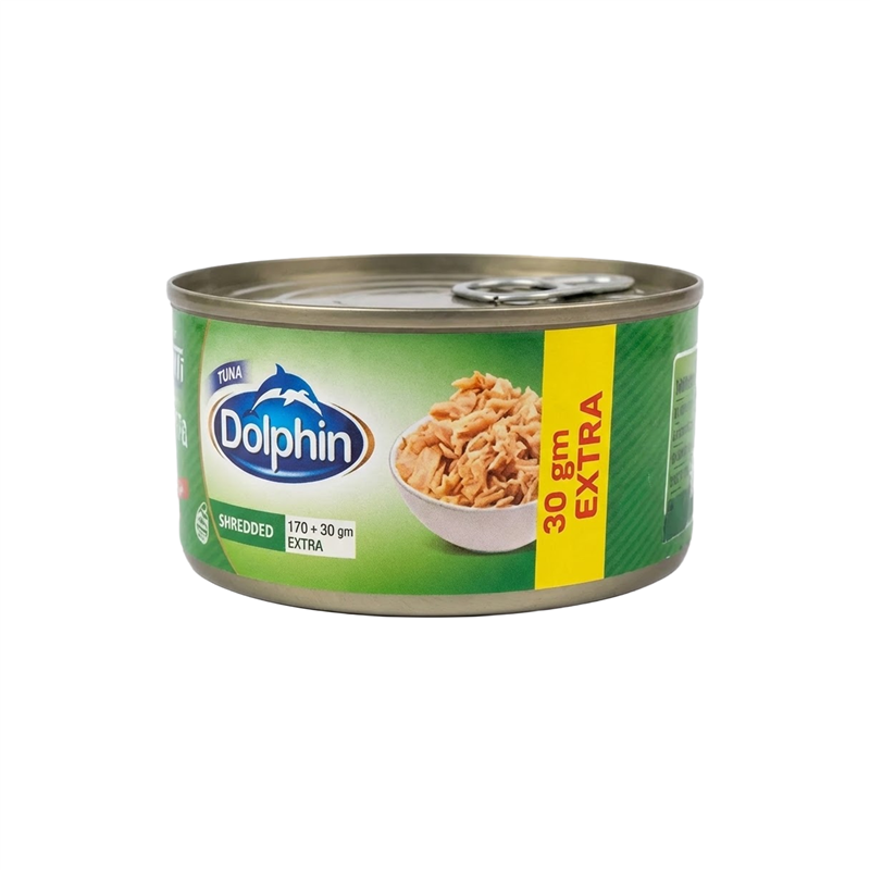 دولفين - تونه مفتته 170 جم + 30 جم