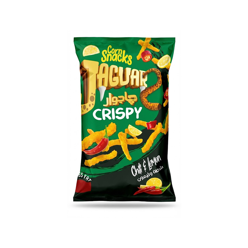 جاجوار كريسبي مقرمشات الذرة بطعم الشطة و الليمون – 50/60 جرام